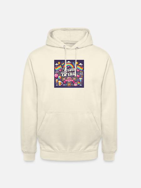 Team Braut - Unisex Hoodie - Vanille-Milchshake