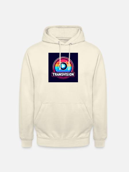 TransVision Logo Design - Unisex Hoodie - vanilla