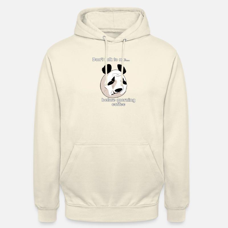 Morgenkaffee (englische Version) - Unisex Hoodie - Vanille-Milchshake
