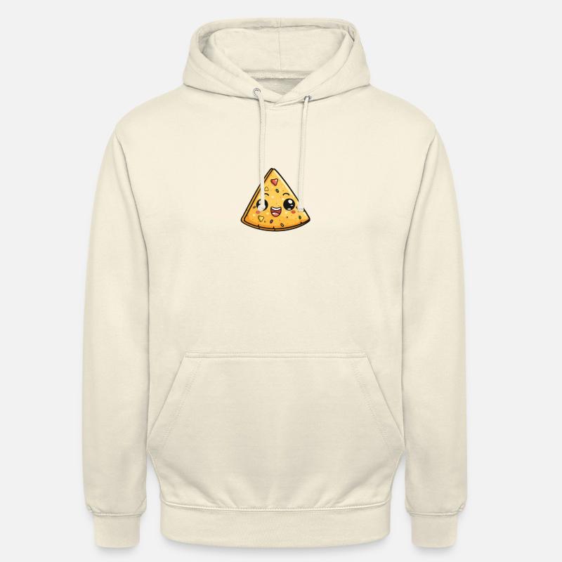 Lächelnder Nacho Chip - Unisex Hoodie - Vanille-Milchshake