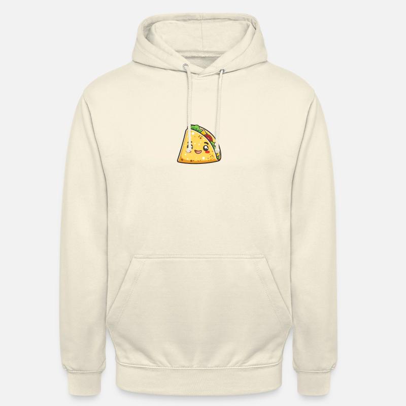 Lächelnder Taco - Unisex Hoodie - Vanille-Milchshake