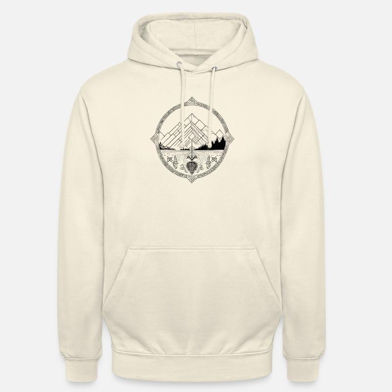 Viking Wanderlust - Unisex Hoodie - Vanille-Milchshake