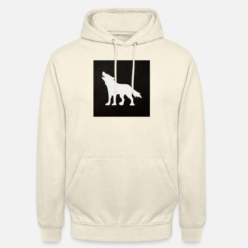 Wolf - Unisex Hoodie - Vanille-Milchshake
