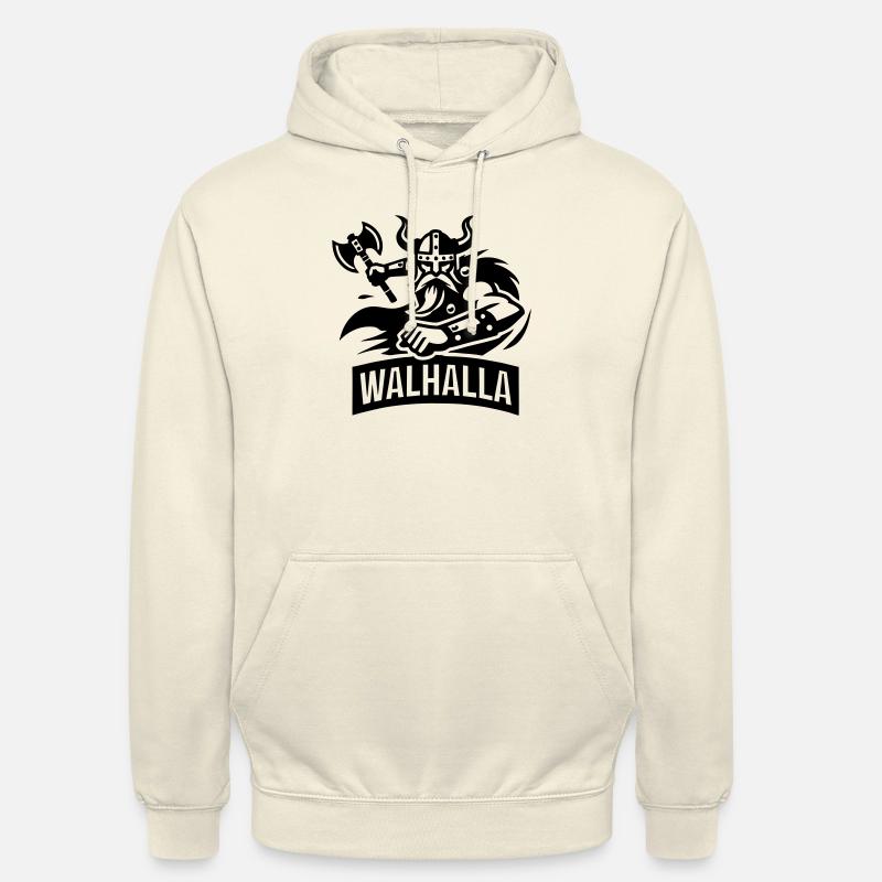 Walhalla Logo - Unisex Hoodie - Vanille-Milchshake