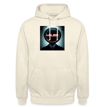 i-BLISS - Unisex Hoodie - Vanille-Milchshake - Vorne - Alina (178cm) & Michal (187cm)