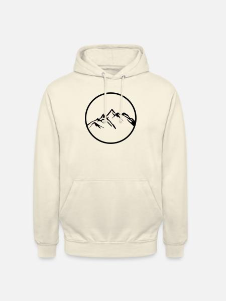 mountains mountains - Unisex Hoodie - vanilla