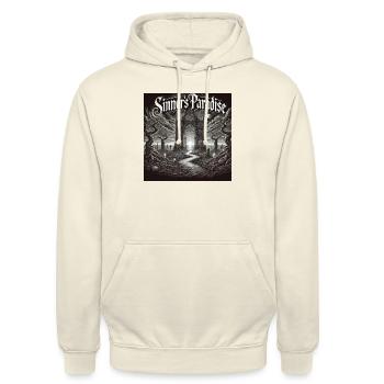 Sinners Paradise - Unisex Hoodie - Vanille-Milchshake - Vorne - Alina (178cm) & Michal (187cm)