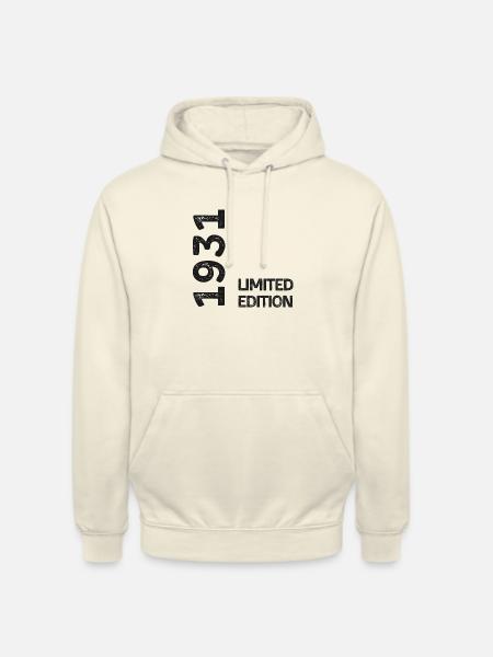 1931 Limitierte Auflage - Unisex Hoodie - Vanille-Milchshake