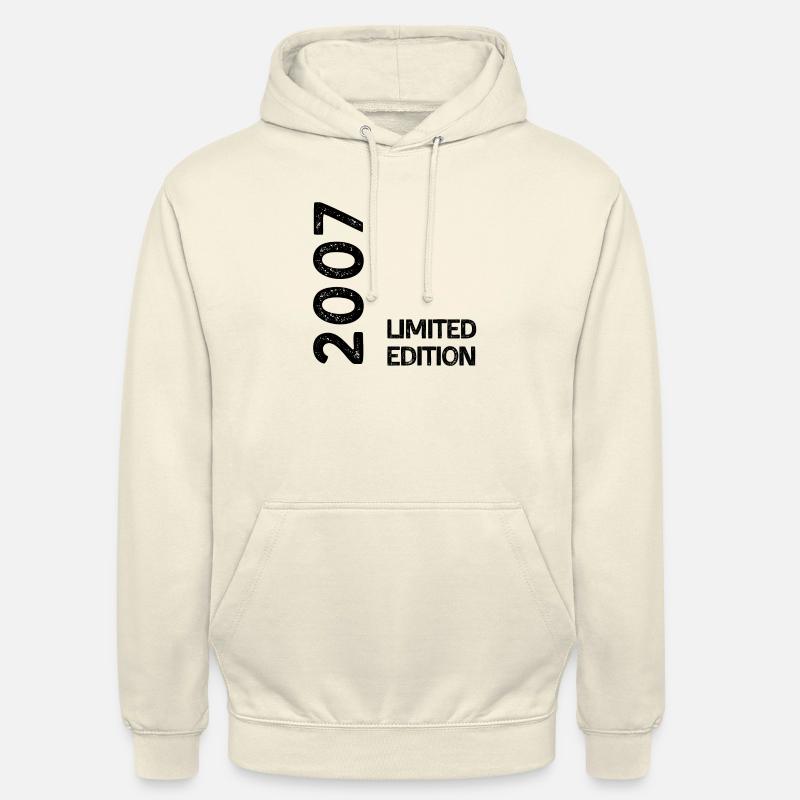 2007 limited edition - Sweat-shirt à capuche unisexe - vanille