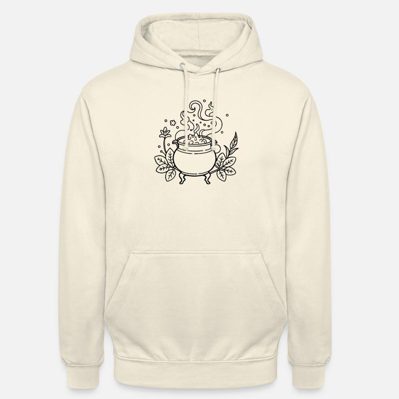 Chaudron bouillonnant - Sweat-shirt à capuche unisexe - vanille