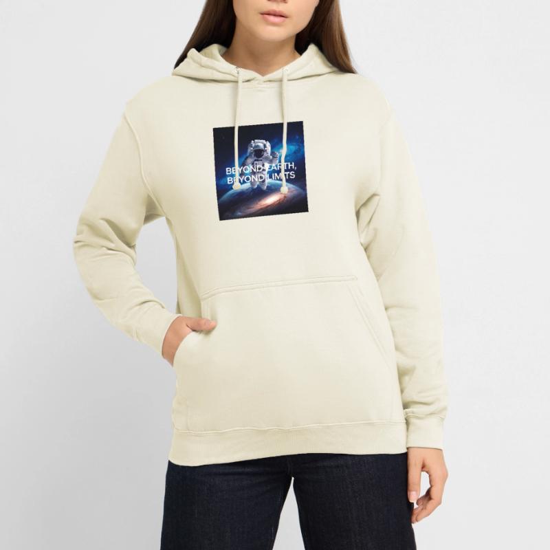 Beyond earth, beyond limits Unisex Hoodie