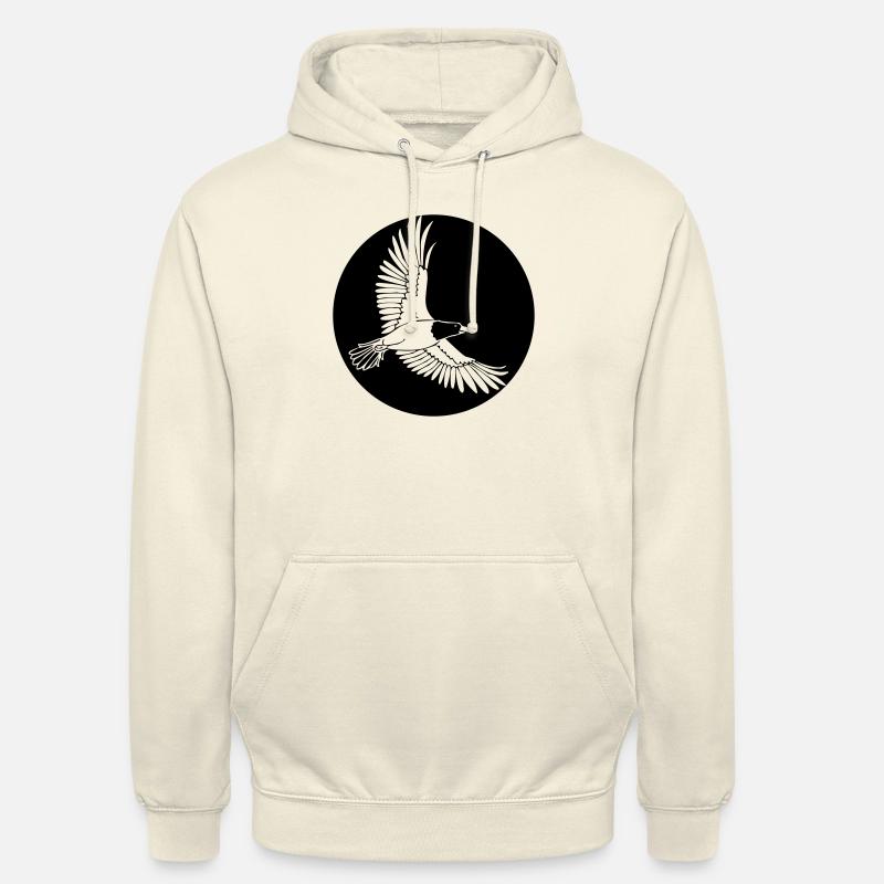 Aigle - Sweat-shirt à capuche unisexe - vanille