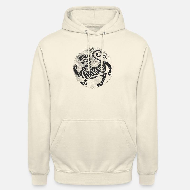 Tora No Maki (noir) - Sweat-shirt à capuche unisexe - vanille