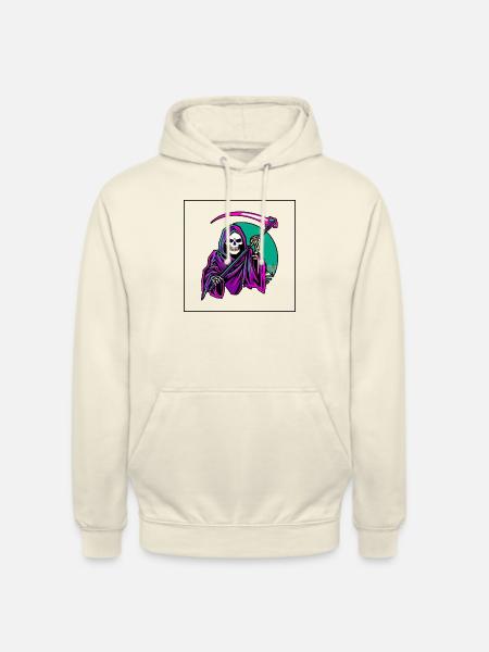 Neon reaper - Unisex Hoodie - Vanille-Milchshake