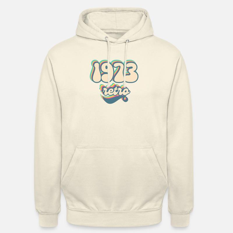 1973 Retro Geschenkidee - Unisex Hoodie - Vanille-Milchshake