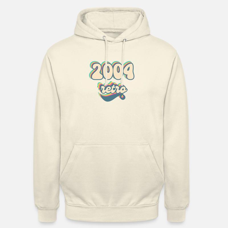 2004 Retro Geschenkidee - Unisex Hoodie - Vanille-Milchshake