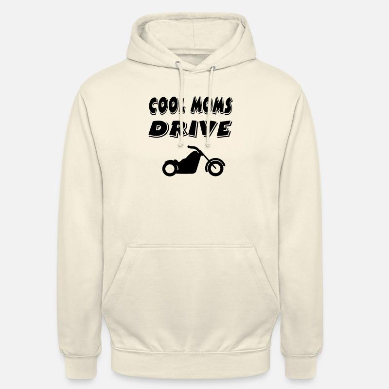 Motocyclette - Sweat-shirt à capuche unisexe - vanille