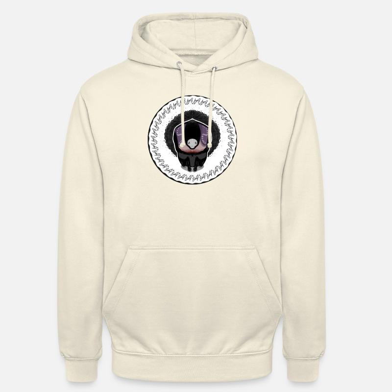 Ombre conçue par EuV - Sweat-shirt à capuche unisexe - vanille