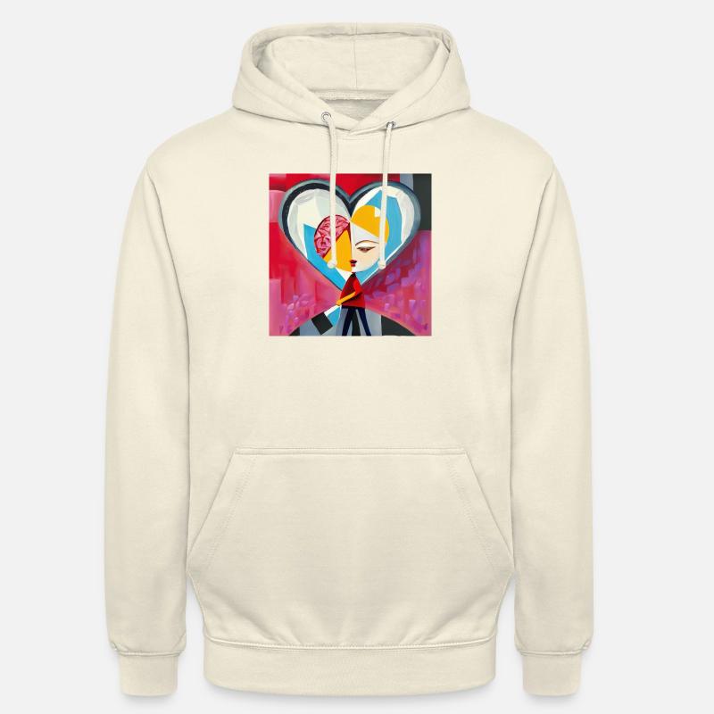 Halb und halb - Unisex Hoodie - Vanille-Milchshake