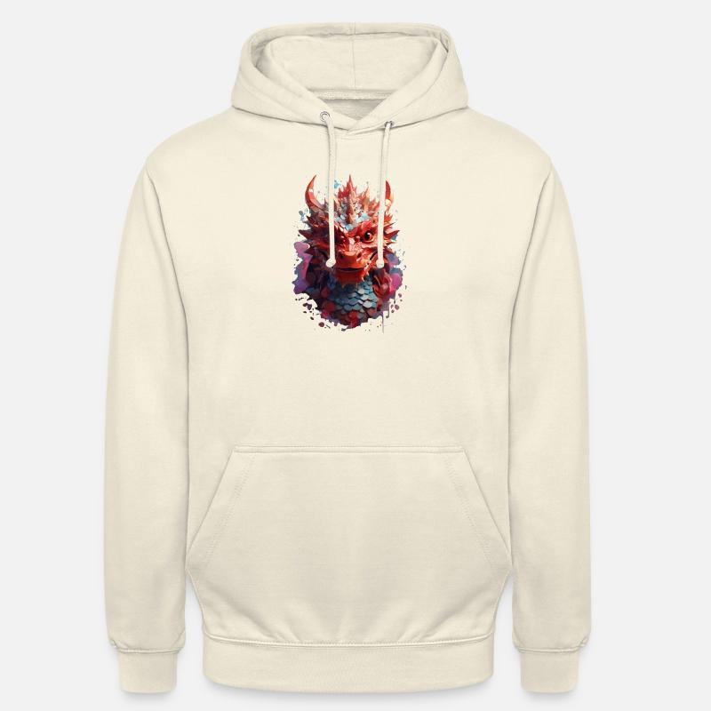Drache - Unisex Hoodie - Vanille-Milchshake