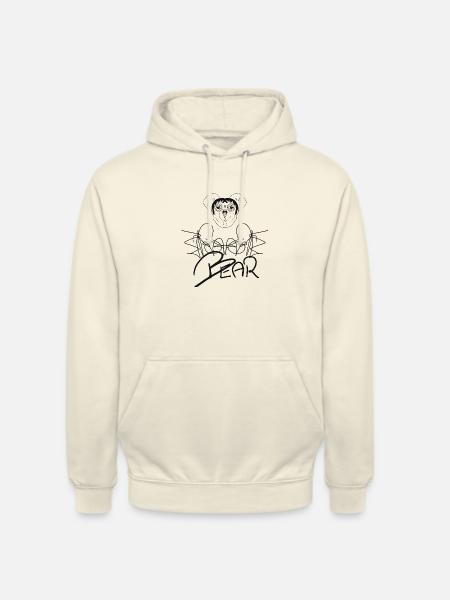 Rage Bear - Unisex Hoodie - Vanille-Milchshake