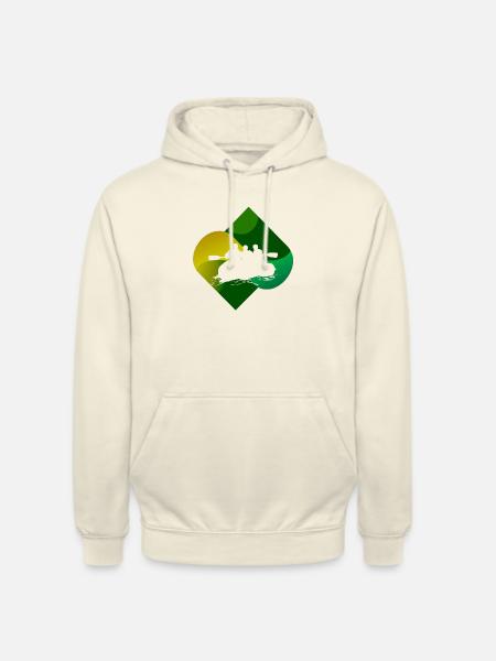 Rowing Whitewater - Unisex Hoodie - vanilla
