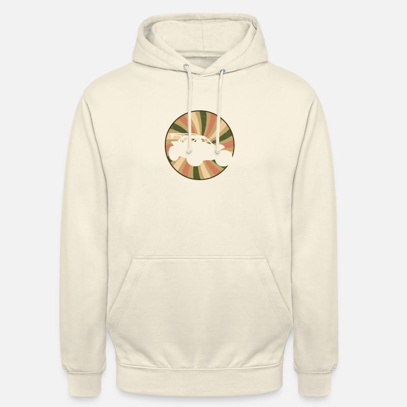 Autocross Rennauto - Unisex Hoodie - Vanille-Milchshake