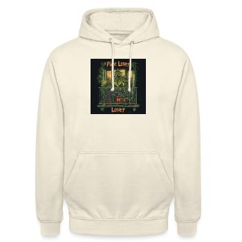 Canabis lover Berlin - Unisex Hoodie - Vanille-Milchshake - Vorne - Alina (178cm) & Michal (187cm)