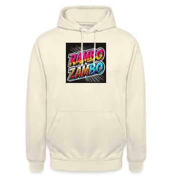 Rambo Zambo - Unisex Hoodie - Vanille-Milchshake - Vorne - Alina (178cm) & Michal (187cm)