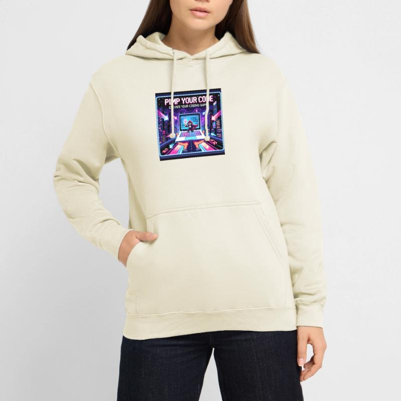 PimpYourCode Sweat-shirt à capuche unisexe