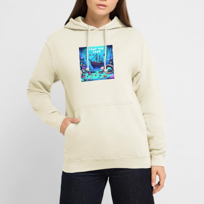 PimpYourCode sous-marin Sweat-shirt à capuche unisexe