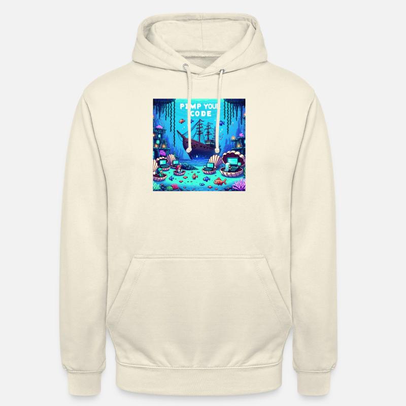 PimpYourCode sous-marin - Sweat-shirt à capuche unisexe - vanille