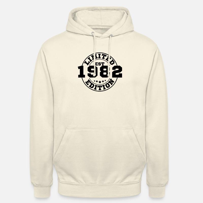 1982 limited edition - Sweat-shirt à capuche unisexe - vanille