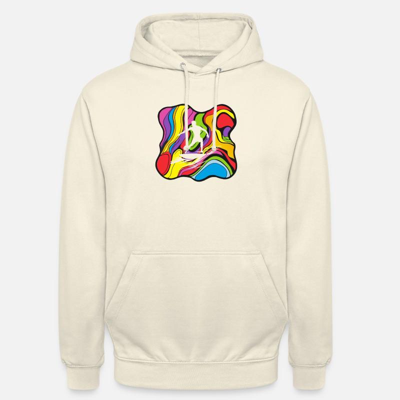 Surfboard Surf Camp - Unisex Hoodie - vanilla