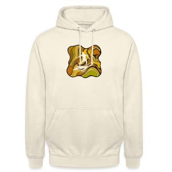 Surfer Surfen Surfergirl - Unisex Hoodie - Vanille-Milchshake - Vorne - Alina (178cm) & Michal (187cm)