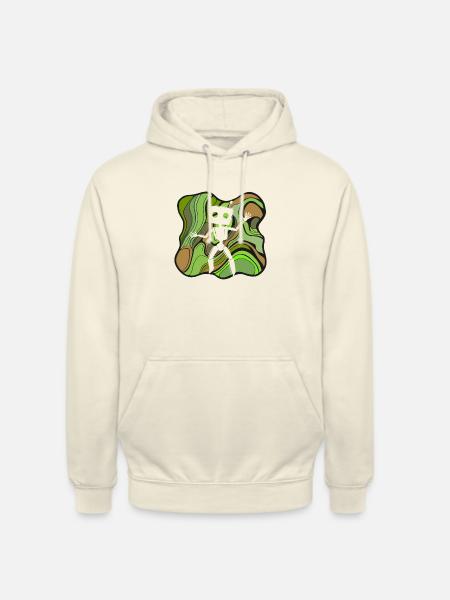 Robot Tech Scifi - Unisex Hoodie - vanilla