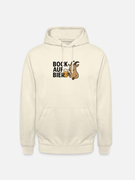 Bock auf Bier - Unisex Hoodie - Vanille-Milchshake