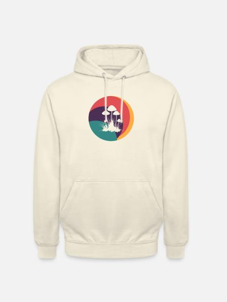 Vegetarisch Spore Pilze - Unisex Hoodie - Vanille-Milchshake
