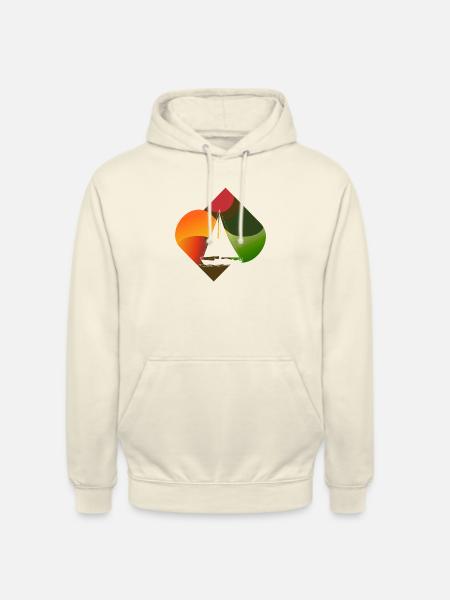 Segelboot Boote Yacht - Unisex Hoodie - Vanille-Milchshake