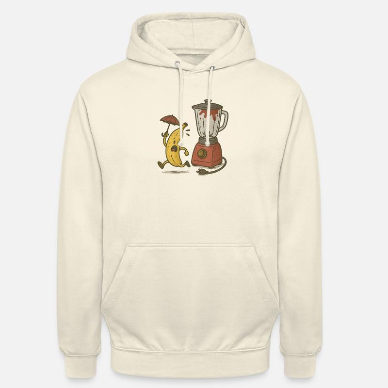 « Échapper au smoothie » - Sweat-shirt à capuche unisexe - vanille