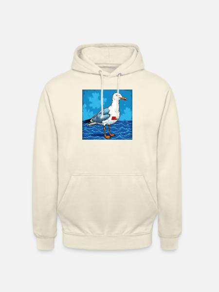 Moin, you beach pirates - Unisex Hoodie - vanilla