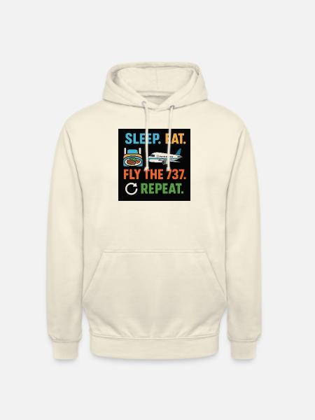 Die737 routine - Unisex Hoodie - Vanille-Milchshake