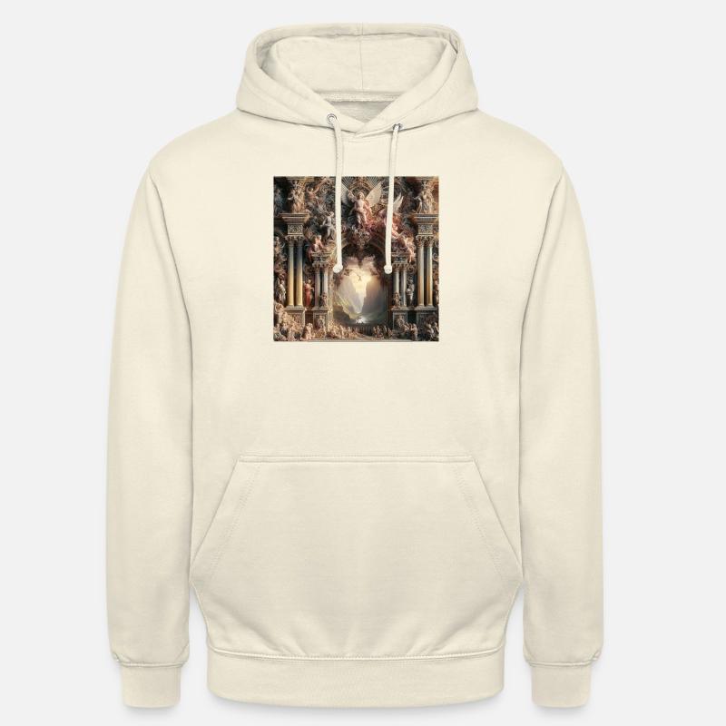 super en 2025 - Sweat-shirt à capuche unisexe - vanille