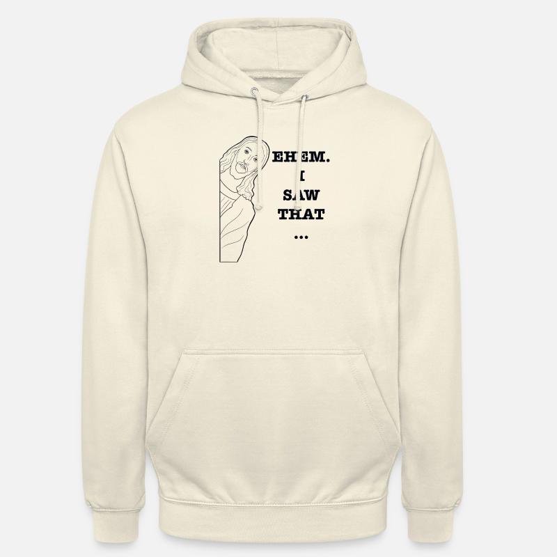 J’ai vu cela - Jésus - Sweat-shirt à capuche unisexe - vanille