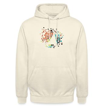 Préparation du mariage de la mariée Demoiselle d’honneur - Sweat-shirt à capuche unisexe - vanille - Devant - Alina (178cm) & Michal (187cm)