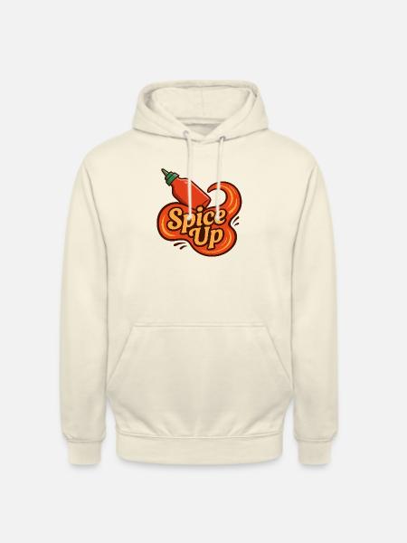 "Spice-up" Hot 🔥 Sauce - Unisex Hoodie - vanilla