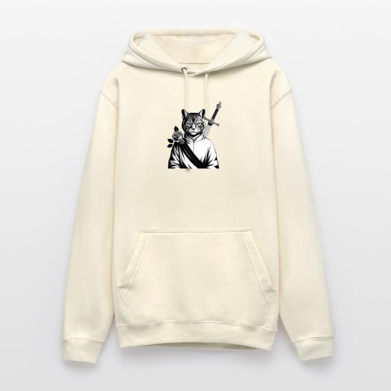 Die Samurai-Katze, die Bushido-Katze Unisex Hoodie