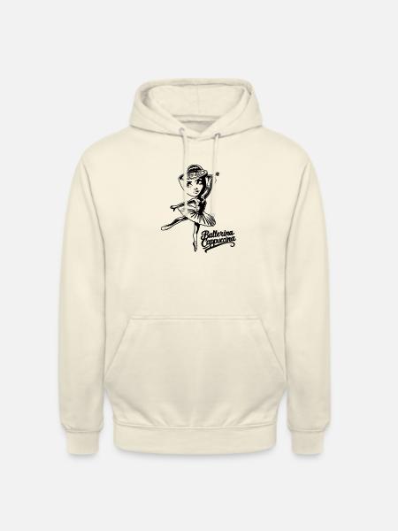 Cappuccino Ballerina | Italian Brainrot - Unisex Hoodie - vanilla