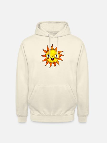 Cosmic Sun - Unisex Hoodie - vanilla