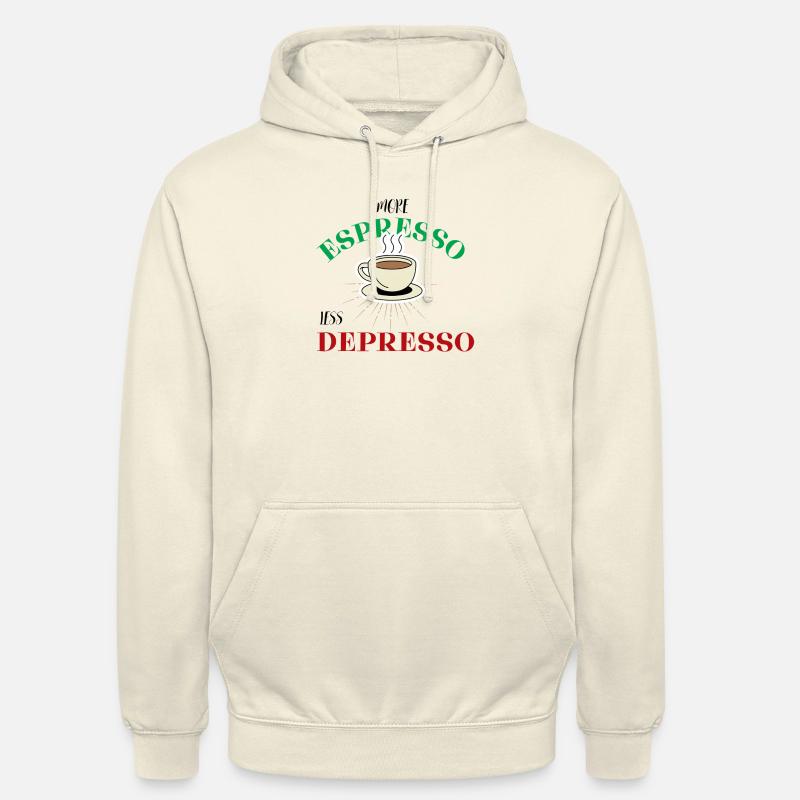 Plus express - Sweat-shirt à capuche unisexe - vanille